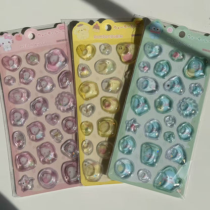 Sanrio Bubble Liquid Stickers