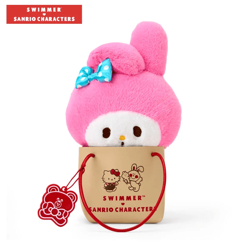 Sanrio x Swimmer Collab Plush Bag
