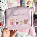 Rilakkuma Strawberry Storage Pouch