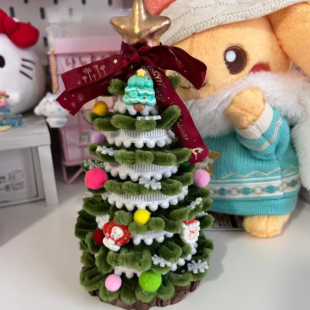 Pipe Cleaner Christmas Tree Figure 20cm
