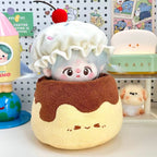 20cm Cream Cherry Pudding Doll Clothes