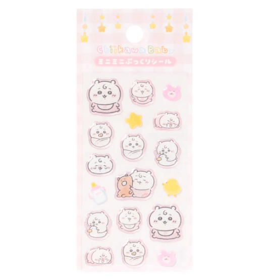 Chiikawa Baby Mini Puffy Seal Stickers