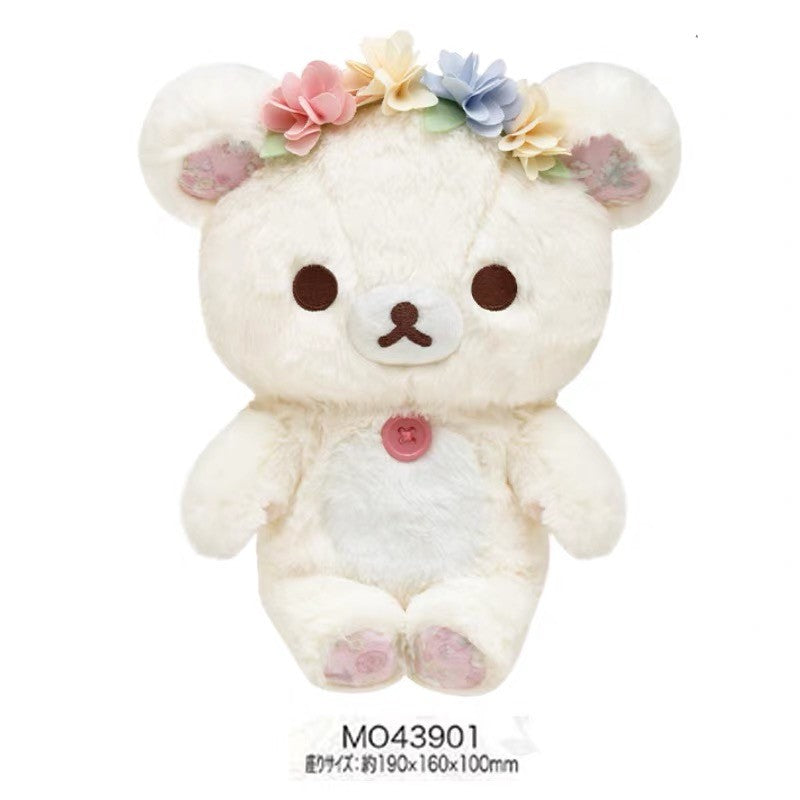 Rilakkuma Flower Afternoon Tea Series Mascot Plush