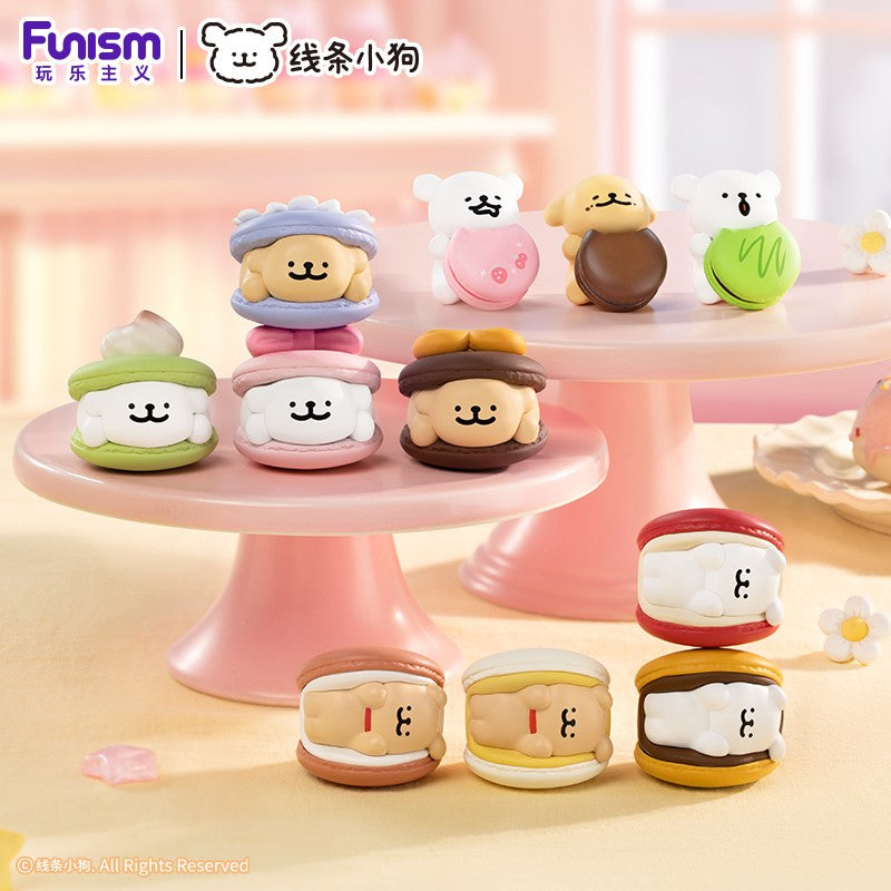 Chiikawa Line Puppy Dessert Shop Dog Head Mini Figure Blind Box