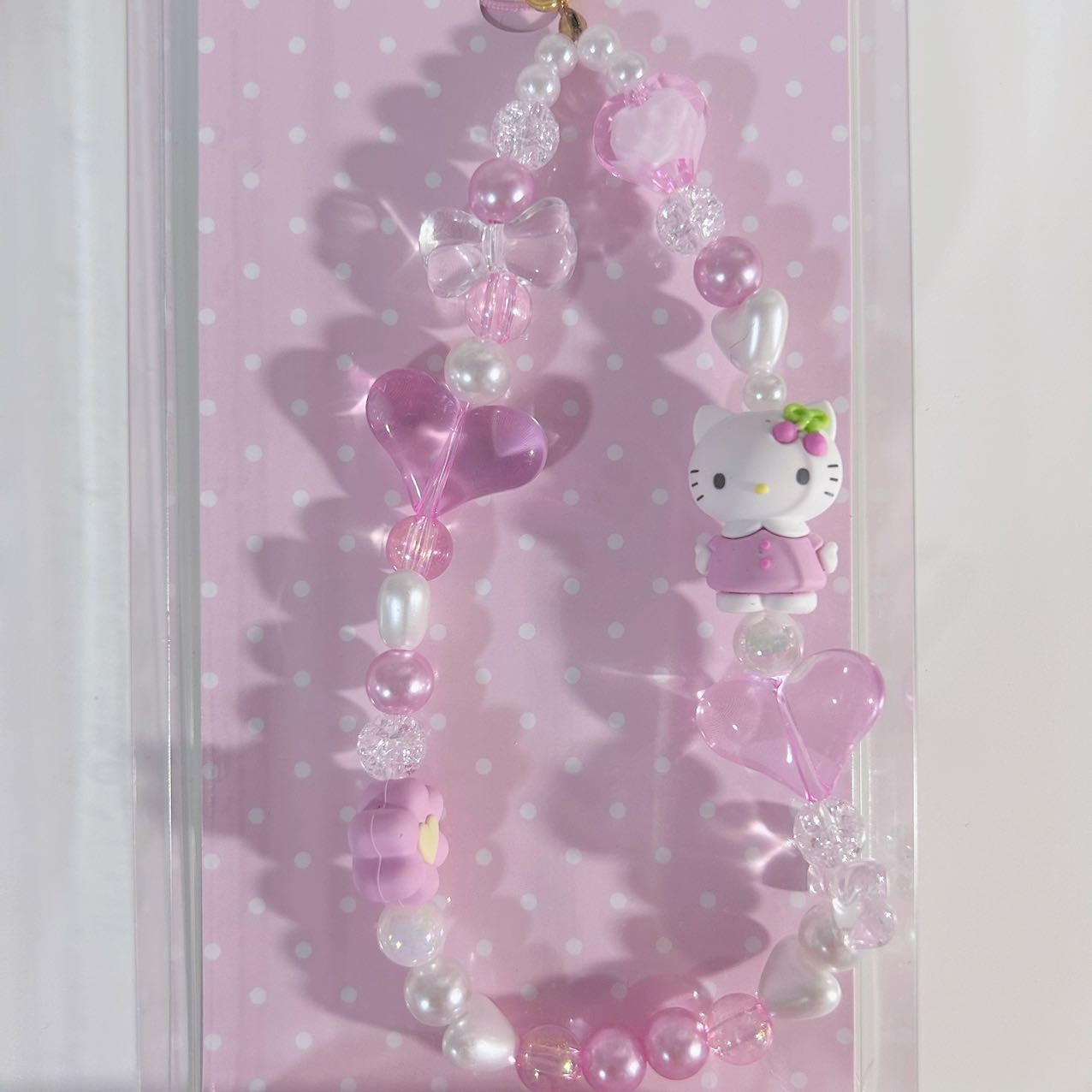 Hello Kitty Heart Phone Strap