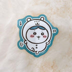Chiikawa Self-Mocking Bear Sticker