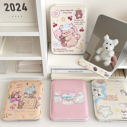 Cute Folding Mirror