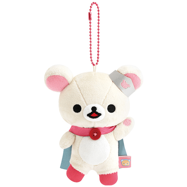 Rilakkuma Superhero Mascot (White)