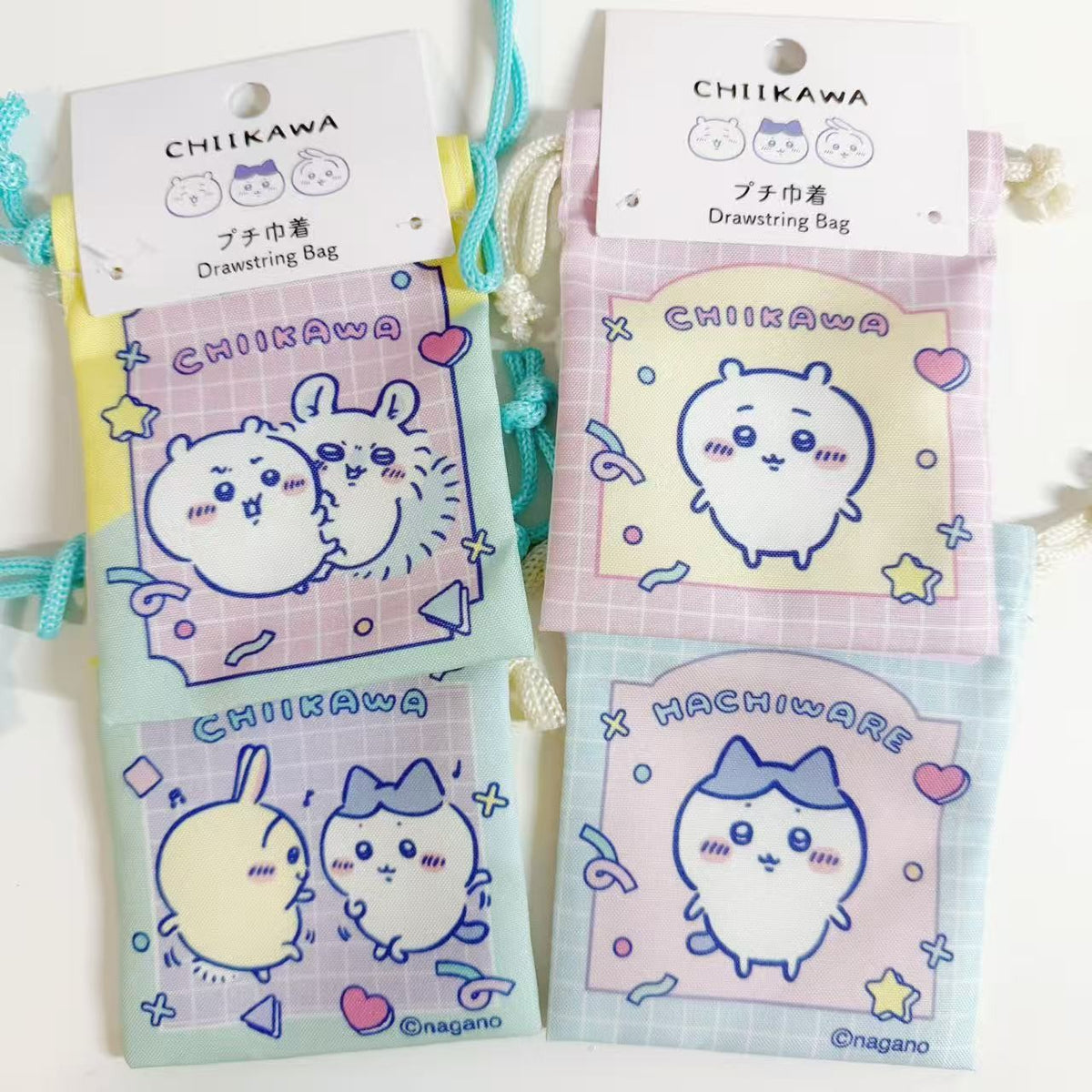 Chiikawa Drawstring Storage Bag