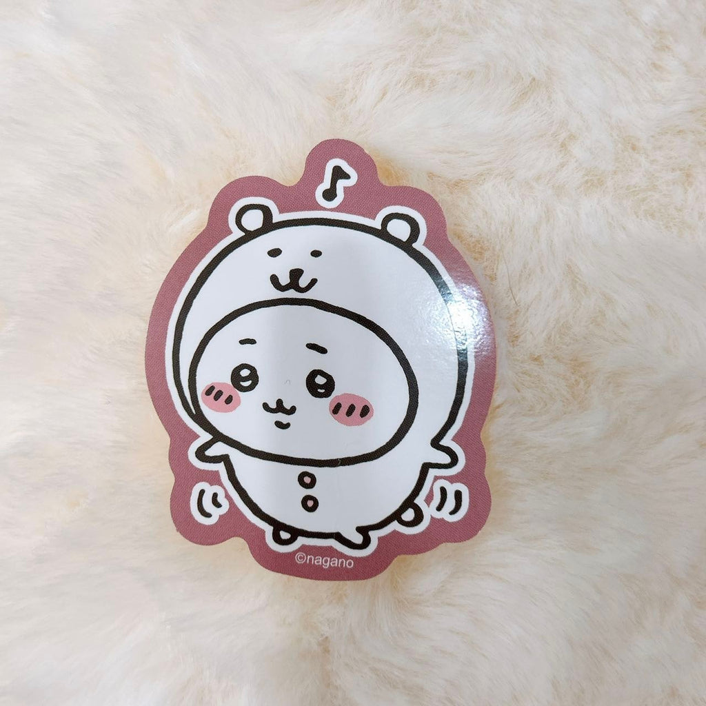 Chiikawa Self-Mocking Bear Sticker