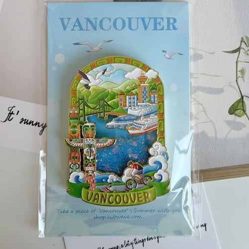 Vancouver Stanley Park Ocean Flow Magnet