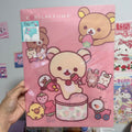Rilakkuma Strawberry Double-Sided A4 File Folder