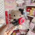 ME Hello Kitty Black Tan Black Dress Mascot