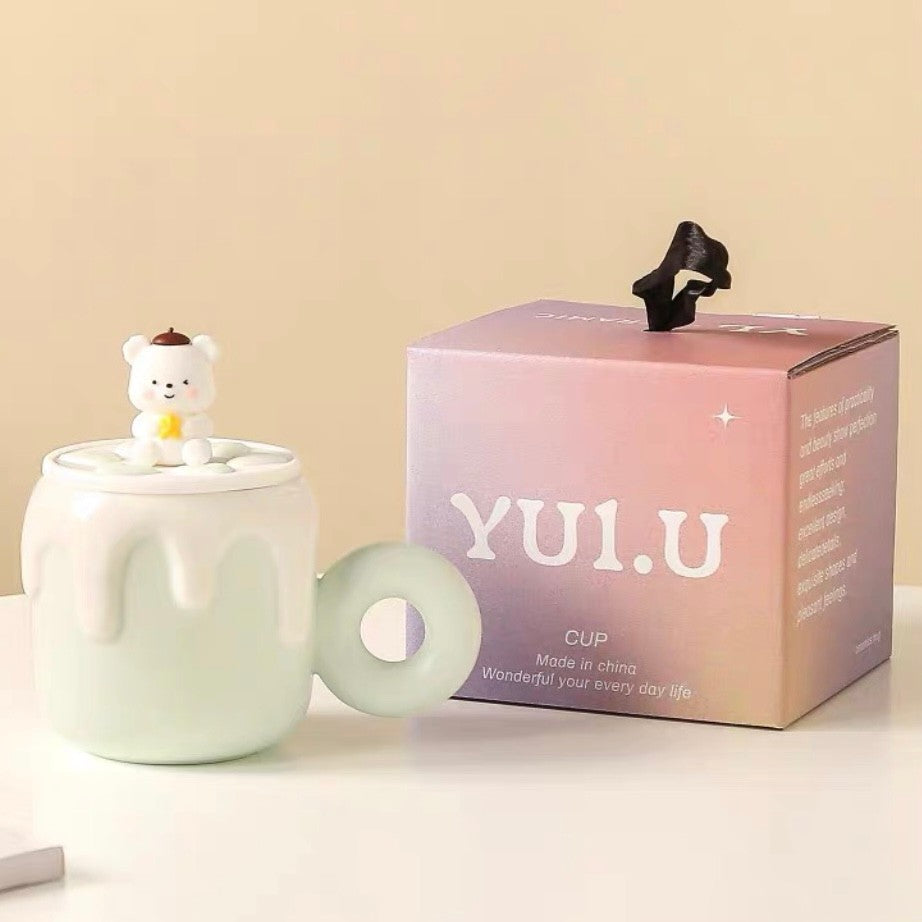 Cute Bear Mug Gift Box Set