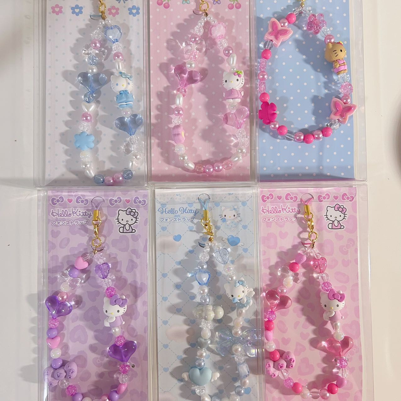Hello Kitty Heart Phone Strap