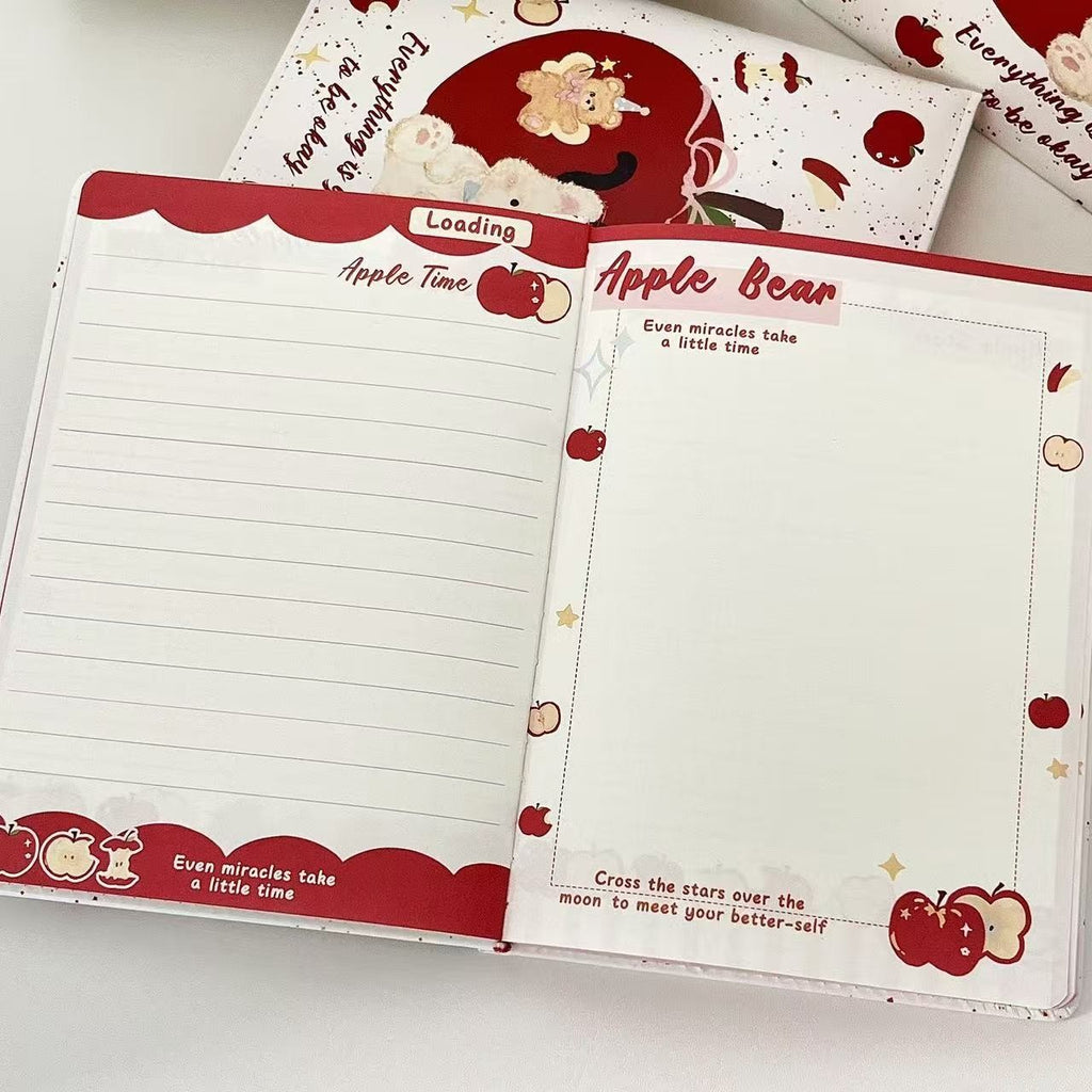 Apple Bear A5 Leather Journal