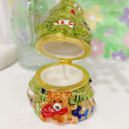 Ceramic Christmas Tree Scented Candle Christmas Gift