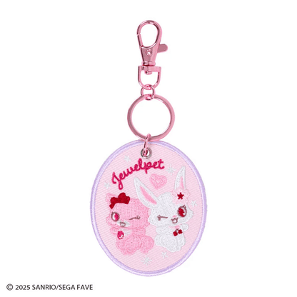 Sanrio Characters Embroidered Keychain