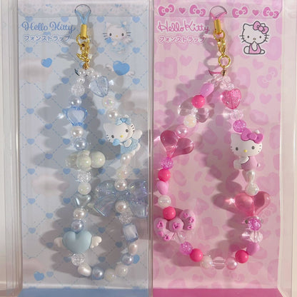 Hello Kitty Heart Phone Strap