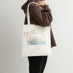 Weak-Willed Puppy Canvas Tote Bag