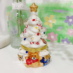 Ceramic Christmas Tree Scented Candle Christmas Gift