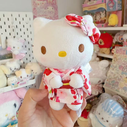 Hello Kitty Floral Kimono Mascot