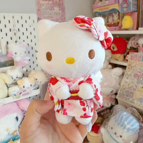 Hello Kitty Floral Kimono Mascot