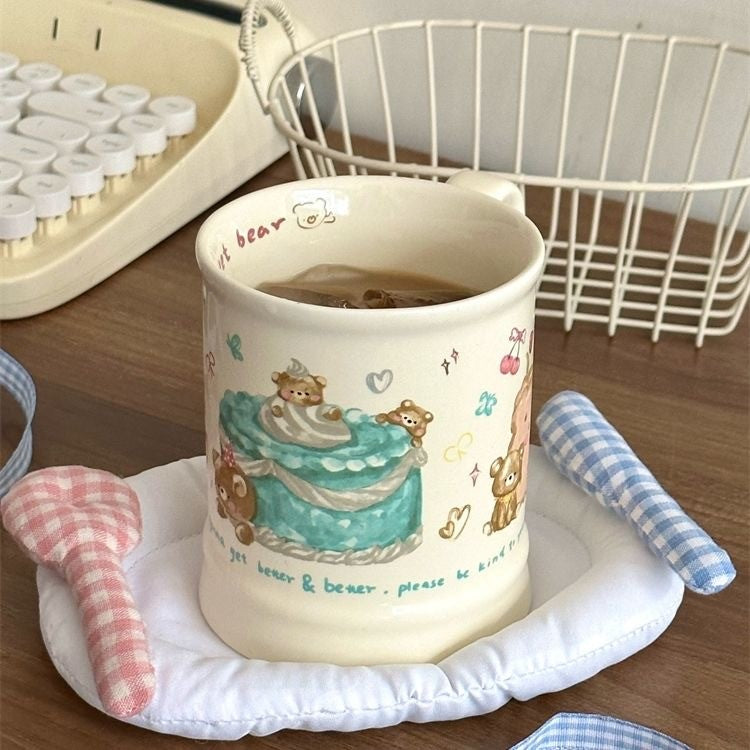 Bear Biscuit Breakfast Mug