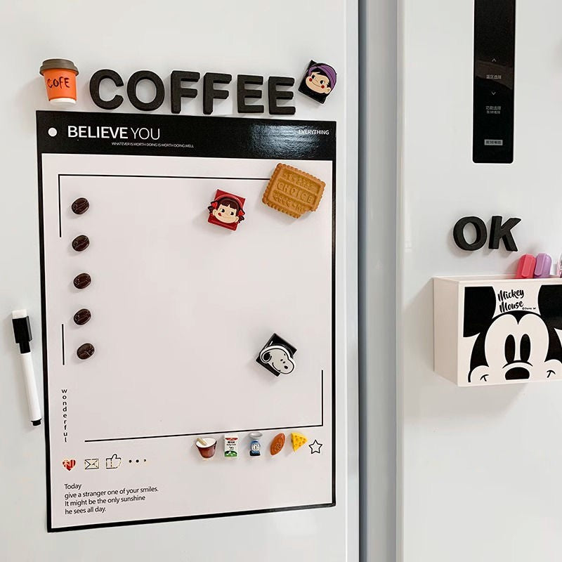 Large Fridge Memo Board(Pen Included)