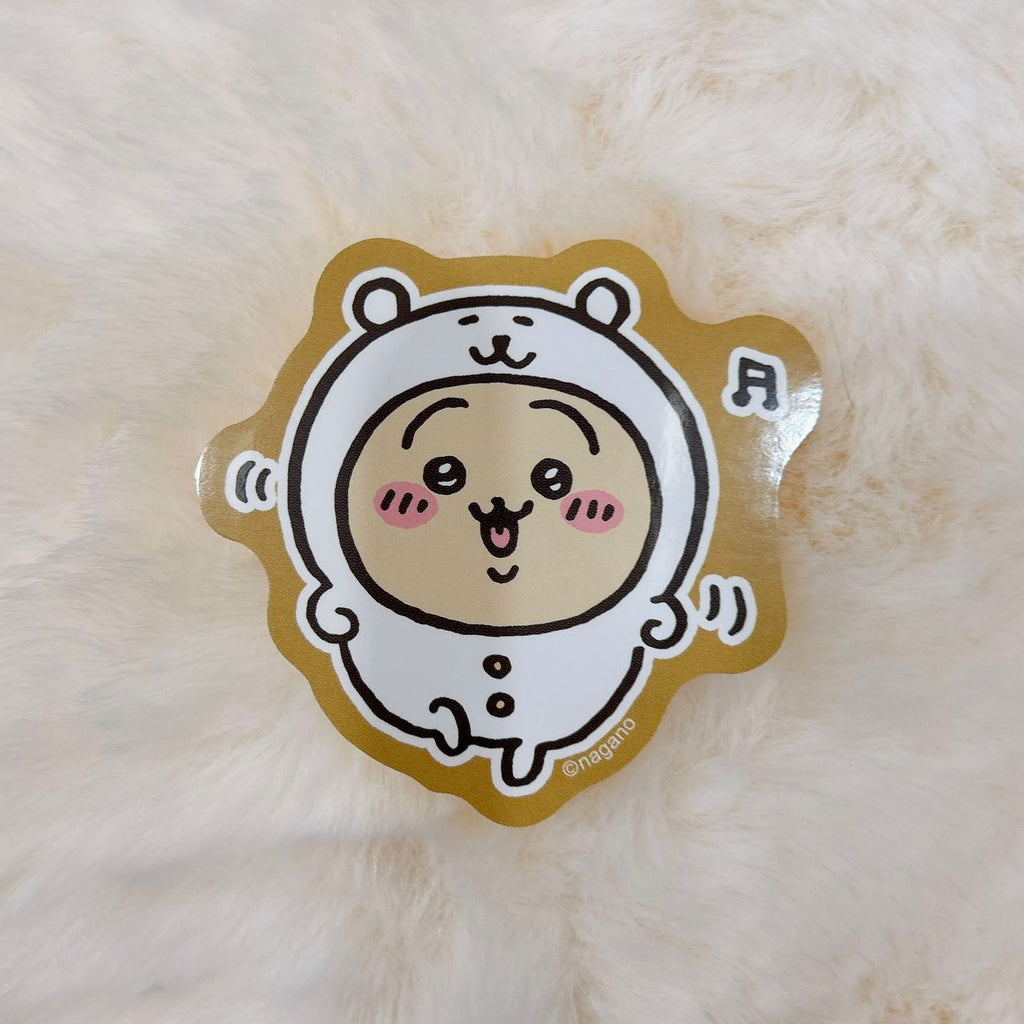Chiikawa Self-Mocking Bear Sticker