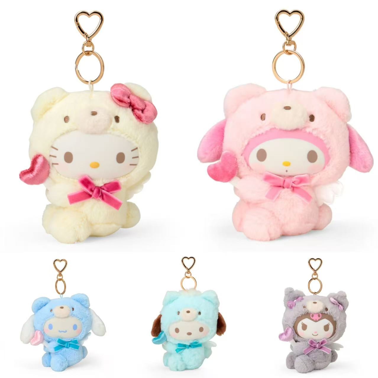 Sanrio Enamel Heart Mascot