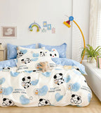 Benny Puppy North America Custom Fitted Sheet Style 4-Piece Bedding Set