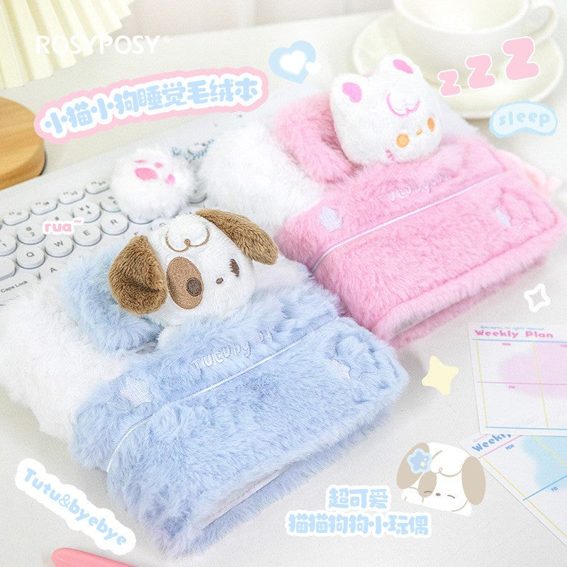 RosyPosy Plush Doll Binder Notebook
