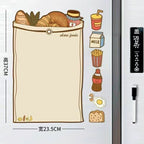 Bread Theme Fridge Memo Board (with Pen)