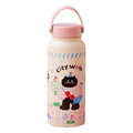 Large Capacity 1L Handle Insulated Bottle