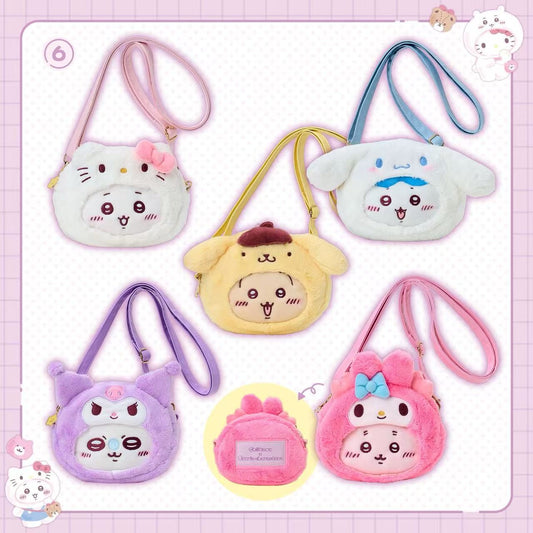 Chiikawa x Sanrio Collab Crossbody Bag 2025 (Arriving Early July)