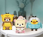 Rilakkuma Official Figure Building Blocks