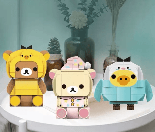 Rilakkuma Official Figure Building Blocks