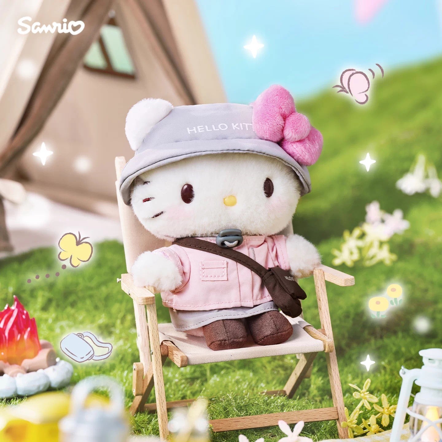 Sanrio China Exclusive Camping Series Mascot
