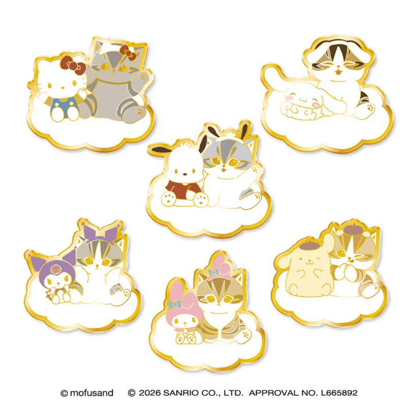 Mofusand x Sanrio Pin Blind Box