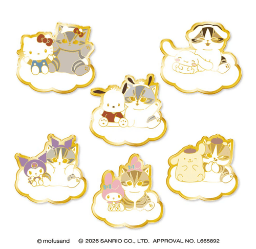 Mofusand x Sanrio Pin Blind Box