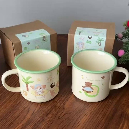 Coconut Palm Puppy Mug