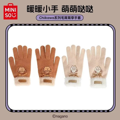 MINISO x Chiikawa Winter Gloves