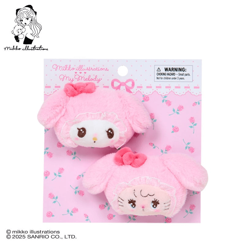 Mikko x Sanrio Plush Hair Clip