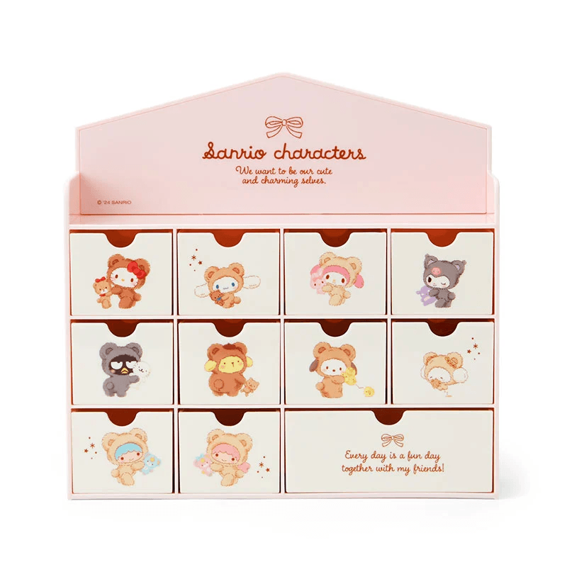 Sanrio Christmas Advent Calendar Storage Box 2024