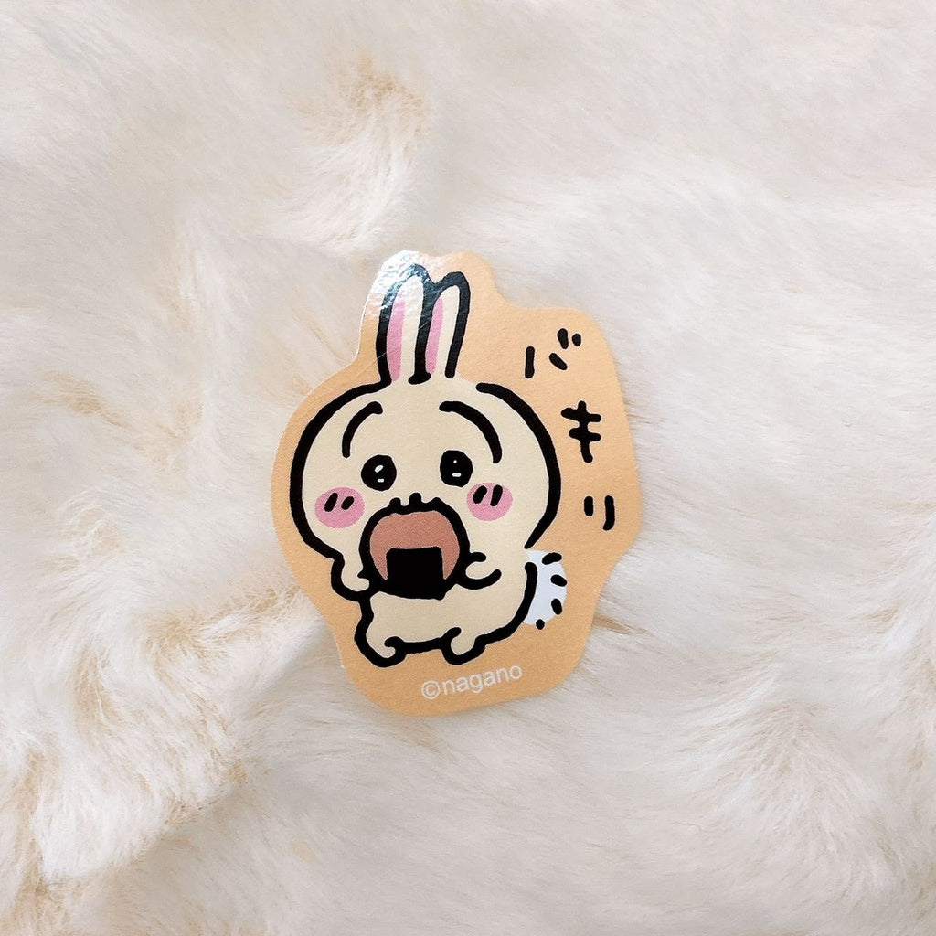 Chiikawa Self-Mocking Bear Sticker