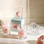 Bear Heart Glass Cup 300ml (Gift Box)