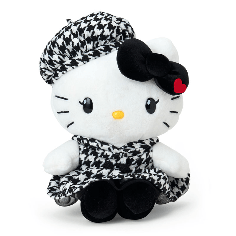 Sanrio Houndstooth Hello Kitty Plush 2025