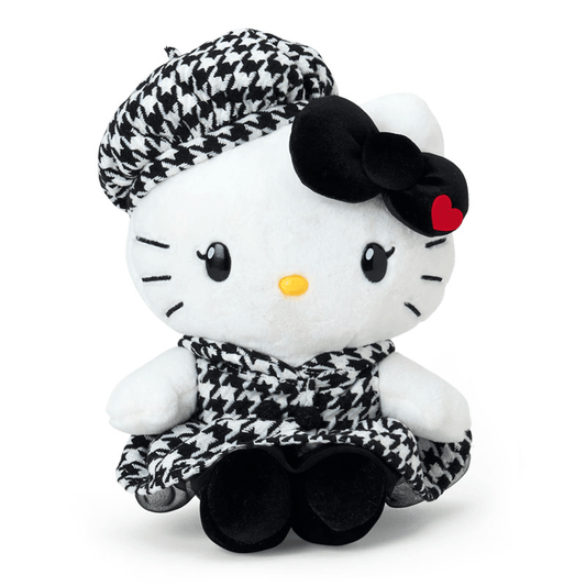 Sanrio Houndstooth Hello Kitty Plush 2025