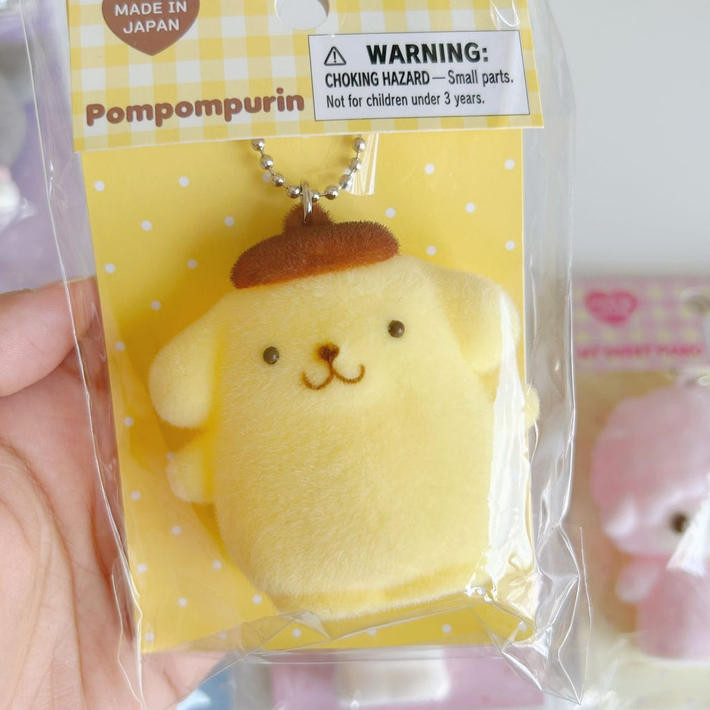 Sanrio Flocked Marshmallow Mascot